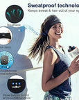 Bluetooth Elastic Headband Wireless Headphones