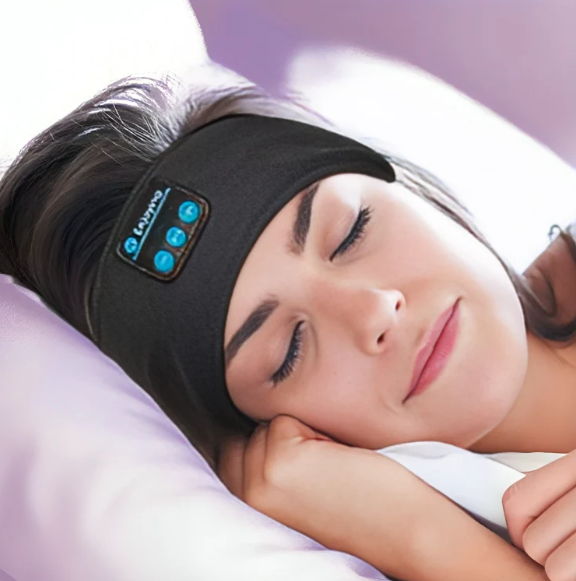 Bluetooth Elastic Headband Wireless Headphones