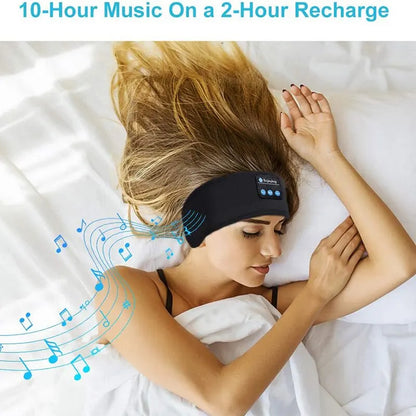 Wireless Bluetooth Headband Elastic Headphones