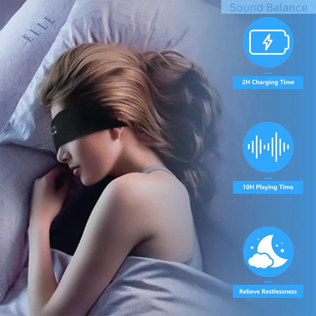 Bluetooth Elastic Headband Wireless Headphones